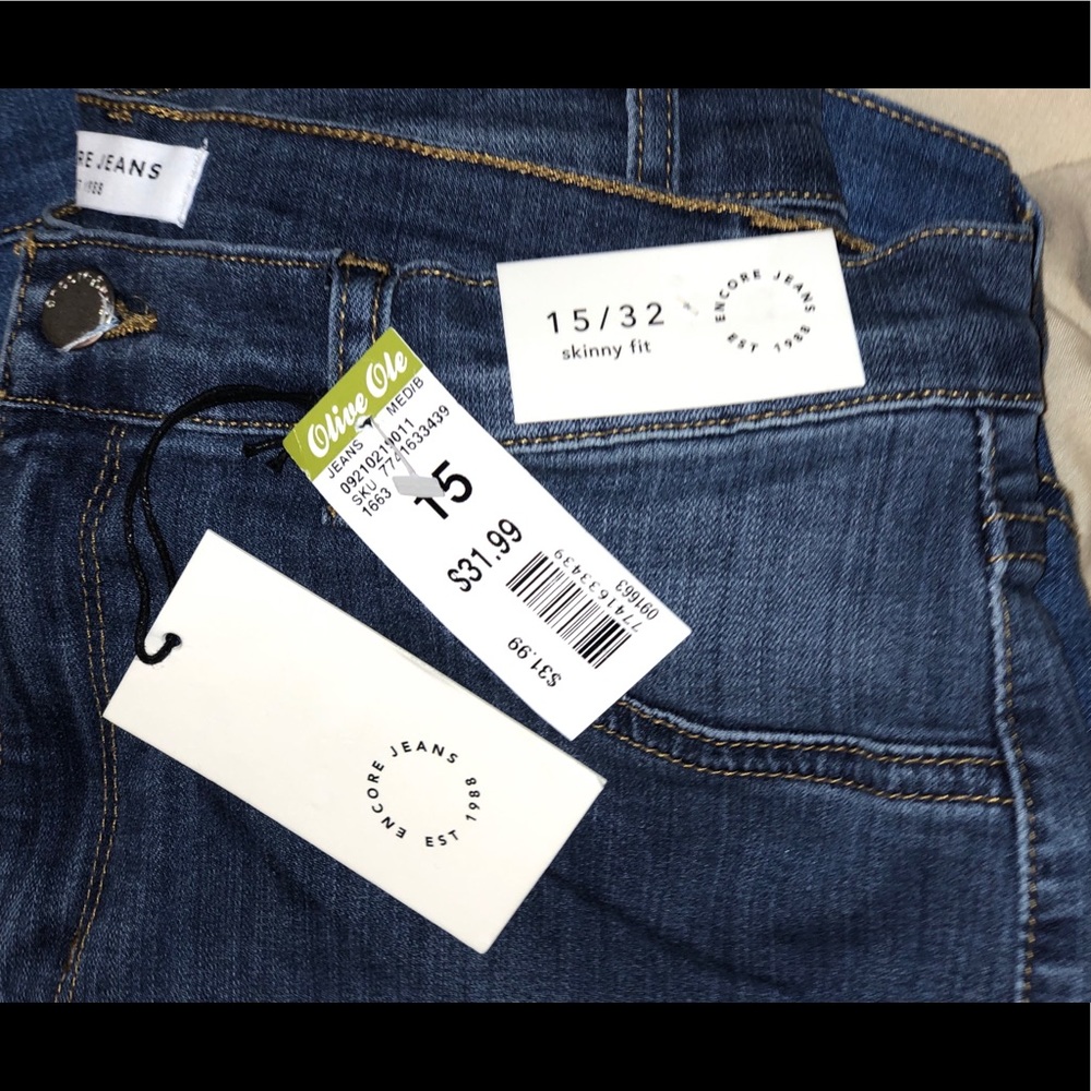 Encore skinny fit jeans from Olive Ole